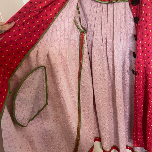 An Ren NY Watermelon Swing-Coat - Size Large - Picture 5 of 6